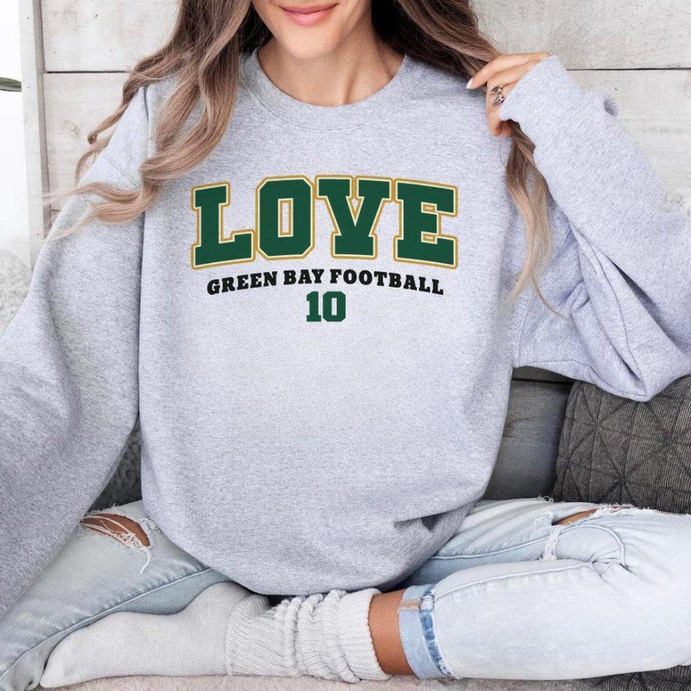 Jordan Love Green Bay Football Unisex Sweatshirt